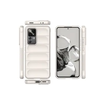 Xiaomi Mi 12t Pro Kılıf Optimum Silikon - Krem