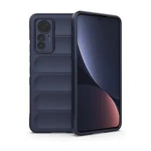 Xiaomi Mi 12 Lite Kılıf Optimum Silikon - Lacivert