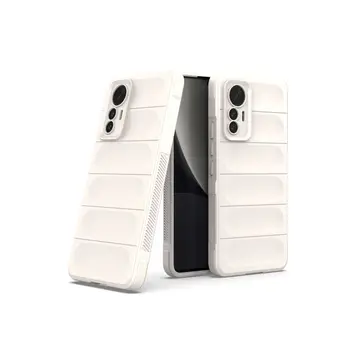 Xiaomi Mi 12 Lite Kılıf Optimum Silikon - Krem