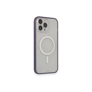 İphone 14 Pro Kılıf Grand Magneticsafe Kapak - Mor