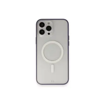 İphone 14 Pro Kılıf Grand Magneticsafe Kapak - Mor