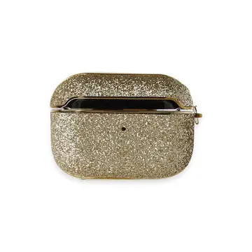 Airpods 3 (3.nesil) Spell Simli Kılıf - Gold