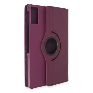Xiaomi Redmi Pad Kılıf 360 Tablet Deri Kılıf - Mürdüm