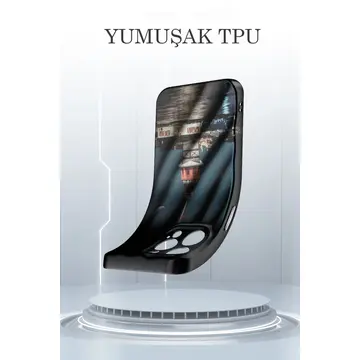 İphone 14 Pro Kılıf Crew Desenli Kapak - Çiçek