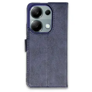 Xiaomi Redmi Note 13 Pro 4g Kılıf Trend S Plus Kapaklı Kılıf - Lacivert