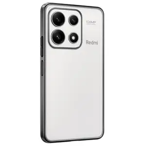 Xiaomi Poco X6 Pro Kılıf Razer Lensli Silikon - Gümüş