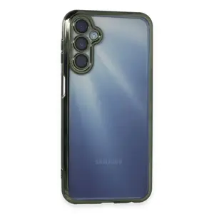 Samsung Galaxy A15 4g Kılıf Razer Lensli Silikon - Yeşil