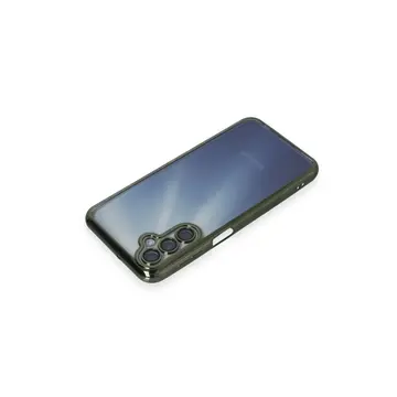 Samsung Galaxy A35 5g Kılıf Razer Lensli Silikon - Yeşil