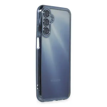 Samsung Galaxy A35 5g Kılıf Razer Lensli Silikon - Açık Mavi