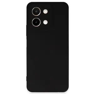 Vivo Y28 Kılıf First Silikon - Siyah
