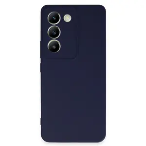 Vivo V30 Lite 4g Kılıf First Silikon - Lacivert