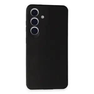 Samsung Galaxy S24 Kılıf Loop Deri Silikon - Siyah