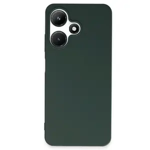 İnfinix Hot 30i Kılıf First Silikon - Koyu Yeşil