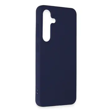 Samsung Galaxy S24 Kılıf First Silikon - Lacivert