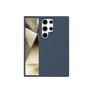 Samsung Galaxy S24 Ultra Kılıf First Silikon - Lacivert