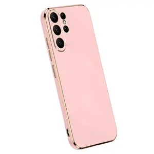 Samsung Galaxy S25 Ultra Kılıf Volet Silikon - Pembe