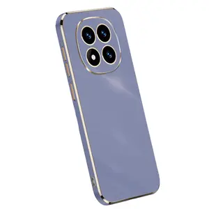 Xiaomi Redmi Note 14 Pro Plus Kılıf Volet Silikon - Mavi