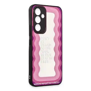 Newface Samsung Galaxy A34 5g Kılıf Mirror Desenli Kapak - Mirror - 11