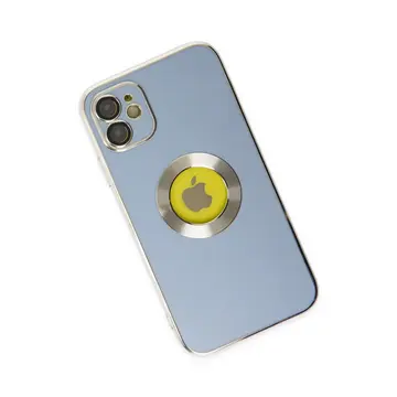 Newface Apple İphone 12 Kılıf Store Silikon - Sierra Blue