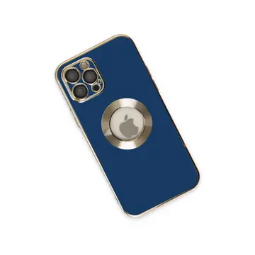 Newface Apple İphone 12 Pro Kılıf Store Silikon - Mavi