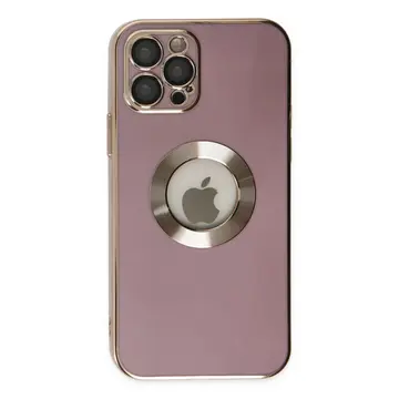Newface Apple İphone 12 Pro Kılıf Store Silikon - Mor