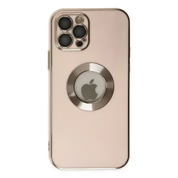 Newface Apple İphone 12 Pro Max Kılıf Store Silikon - Pembe
