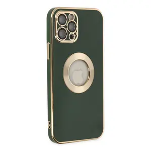 Newface Apple İphone 12 Pro Max Kılıf Store Silikon - Yeşil