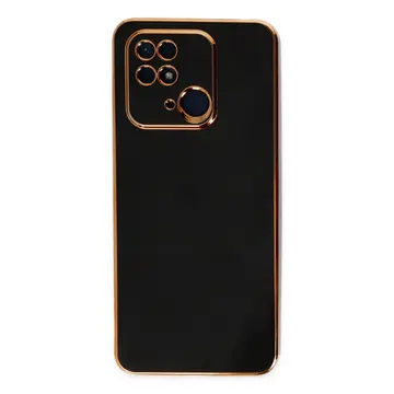 Newface Xiaomi Redmi 10c Kılıf Volet Silikon - Siyah