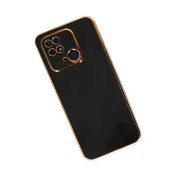 Newface Xiaomi Redmi 10c Kılıf Volet Silikon - Siyah