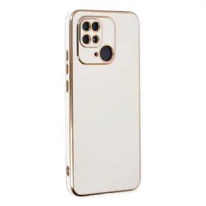 Newface Xiaomi Redmi 10c Kılıf Volet Silikon - Beyaz