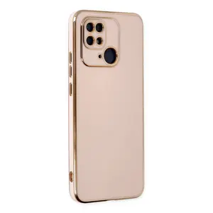Newface Xiaomi Redmi 10c Kılıf Volet Silikon - Pembe