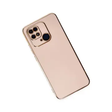 Newface Xiaomi Redmi 10c Kılıf Volet Silikon - Pembe