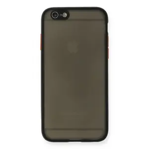 Newface Apple İphone 6 Kılıf Montreal Silikon Kapak - Siyah