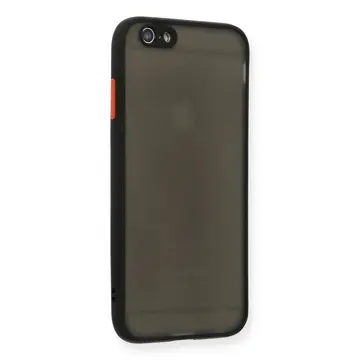 Newface Apple İphone 6 Kılıf Montreal Silikon Kapak - Siyah