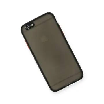 Newface Apple İphone 6 Kılıf Montreal Silikon Kapak - Siyah