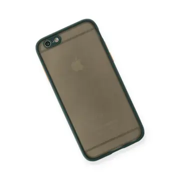 Newface Apple İphone 6 Kılıf Montreal Silikon Kapak - Yeşil