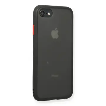 Newface Apple İphone 7 Kılıf Montreal Silikon Kapak - Siyah