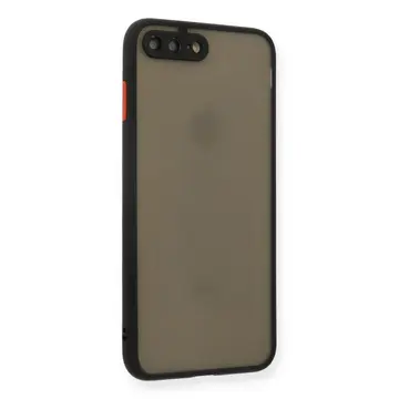 Newface Apple İphone 7 Plus Kılıf Montreal Silikon Kapak - Siyah