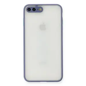 Newface Apple İphone 7 Plus Kılıf Montreal Silikon Kapak - Gri