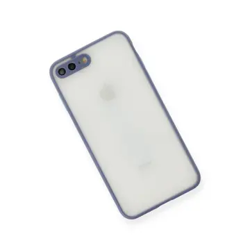 Newface Apple İphone 7 Plus Kılıf Montreal Silikon Kapak - Gri
