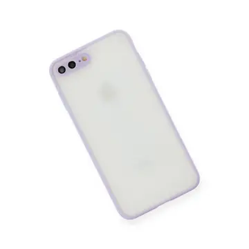 Newface Apple İphone 7 Plus Kılıf Montreal Silikon Kapak - Mor