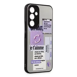 Newface Samsung Galaxy A54 5g Kılıf Mirror Desenli Kapak - Mirror - 4