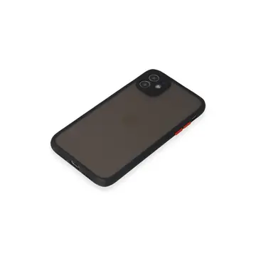 Newface Apple İphone 11 Kılıf Montreal Silikon Kapak - Siyah