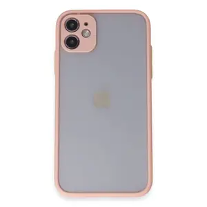 İphone 11 Kılıf Montreal Silikon Kapak - Pembe