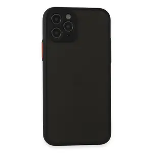 İphone 11 Pro Kılıf Montreal Silikon Kapak - Siyah