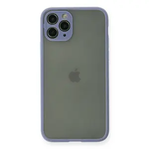 Newface Apple İphone 11 Pro Kılıf Montreal Silikon Kapak - Gri