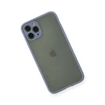 Newface Apple İphone 11 Pro Kılıf Montreal Silikon Kapak - Gri