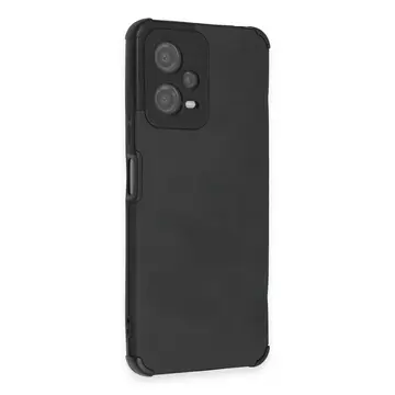 Xiaomi Redmi Note 12 5g Kılıf Loop Deri Silikon - Siyah