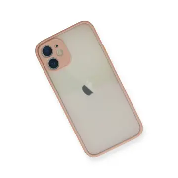 Newface Apple İphone 11 Pro Max Kılıf Montreal Silikon Kapak - Pembe