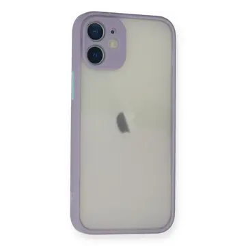Newface Apple İphone 11 Pro Max Kılıf Montreal Silikon Kapak - Mor